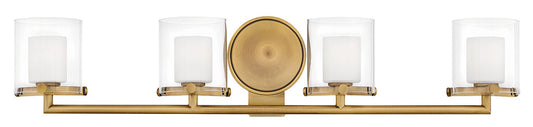 Hinkley Lighting Rixon Four Light Vanity Heritage Brass 5494HB