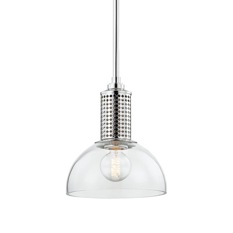 Hudson Valley Lighting Halcyon Pendant in Polished Nickel 7210-PN