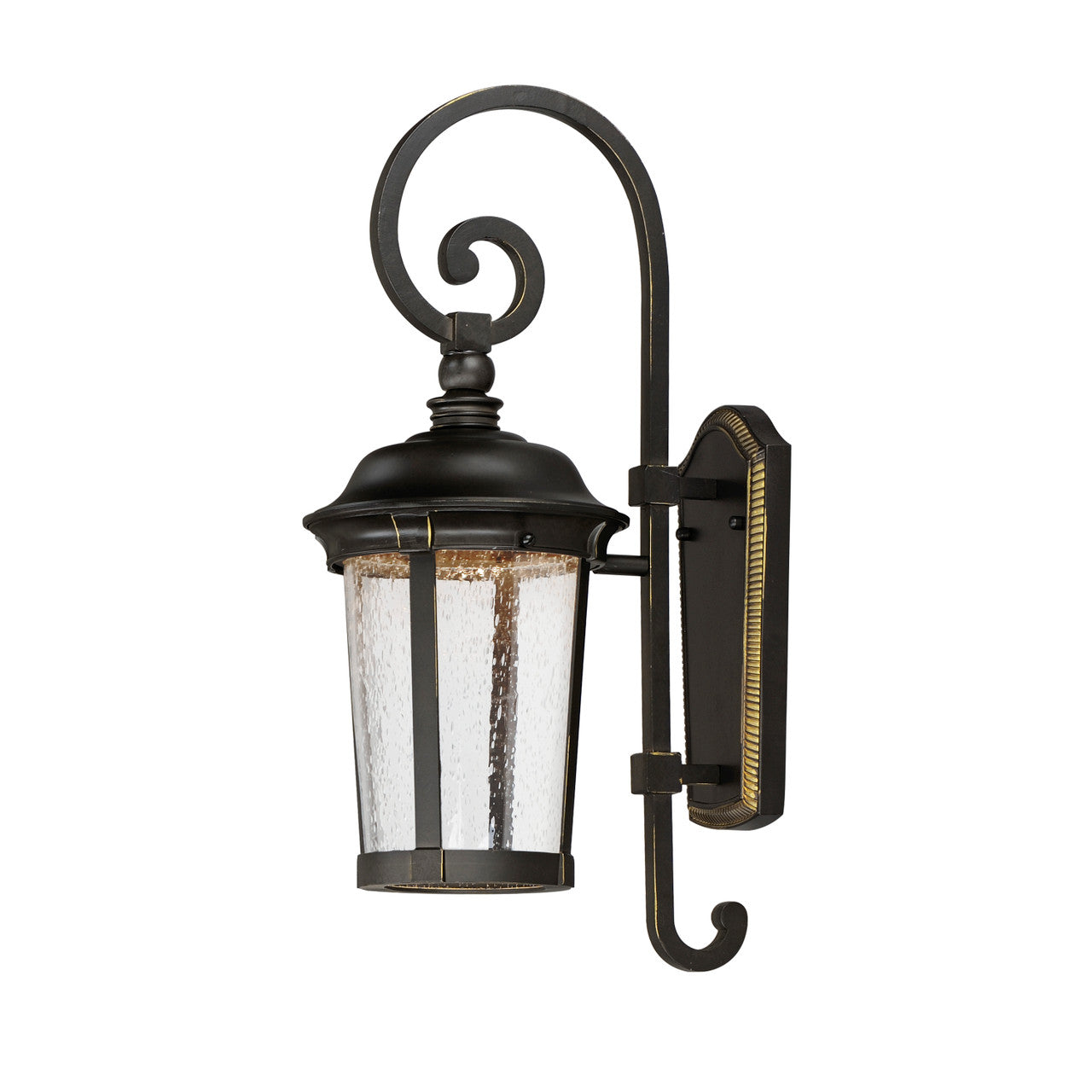 Maxim Dover LED Outdoor Wall Lantern in Bronze 55023CDBZ