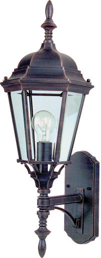 Maxim Westlake LED 1-Light Outdoor Wall Lantern in Rust Patina 55103RP