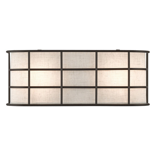 Livex Lighting Blanchard Collection 2 Light English Bronze ADA Sconce 55110-92