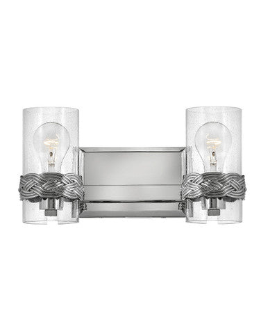 Hinkley Lighting Nevis Two Light Vanity Polished Nickel 5512PN