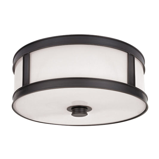 Hudson Valley Lighting Patterson Flush Mount in Old Bronze 5516-OB