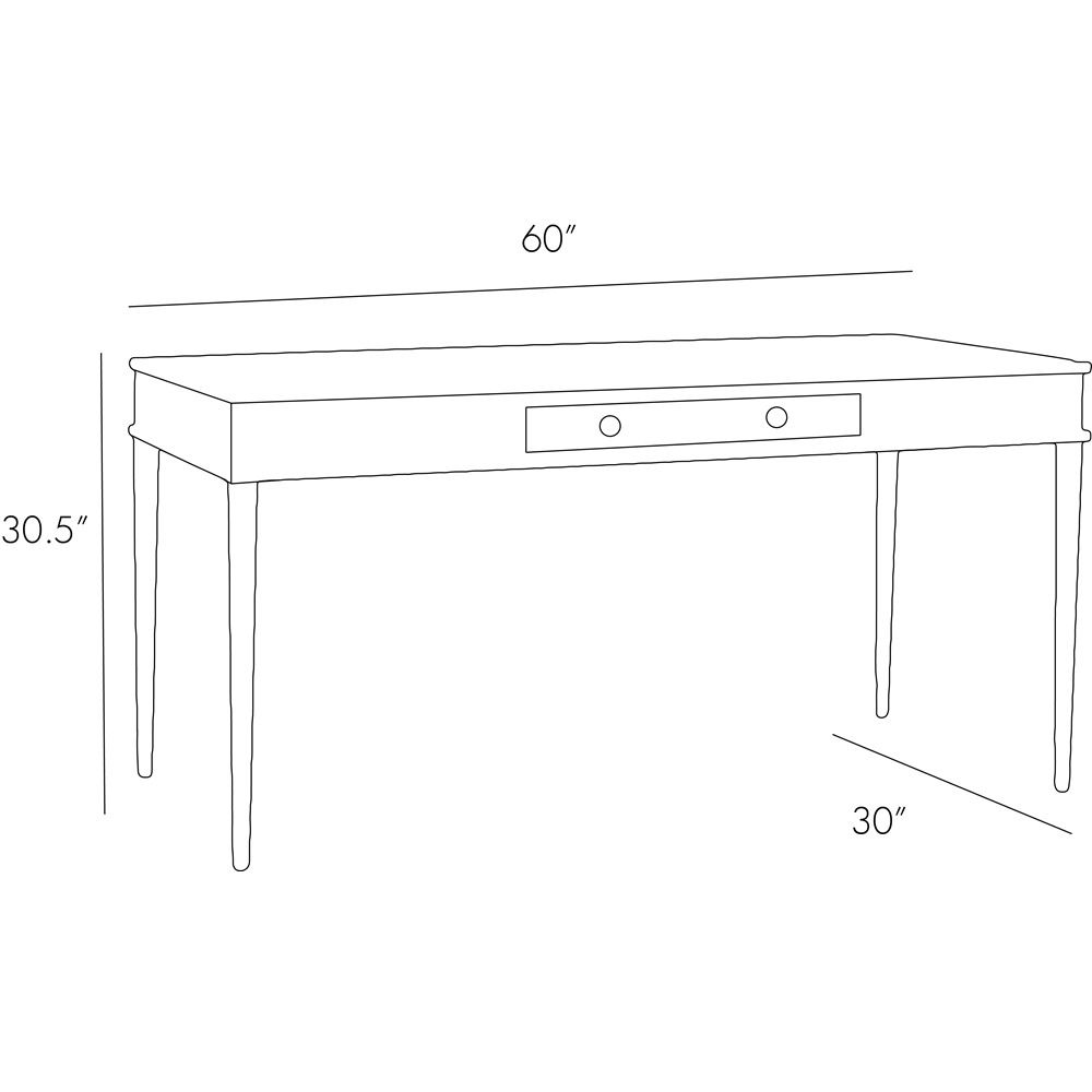 Arteriors Home Jobe Desk 5518