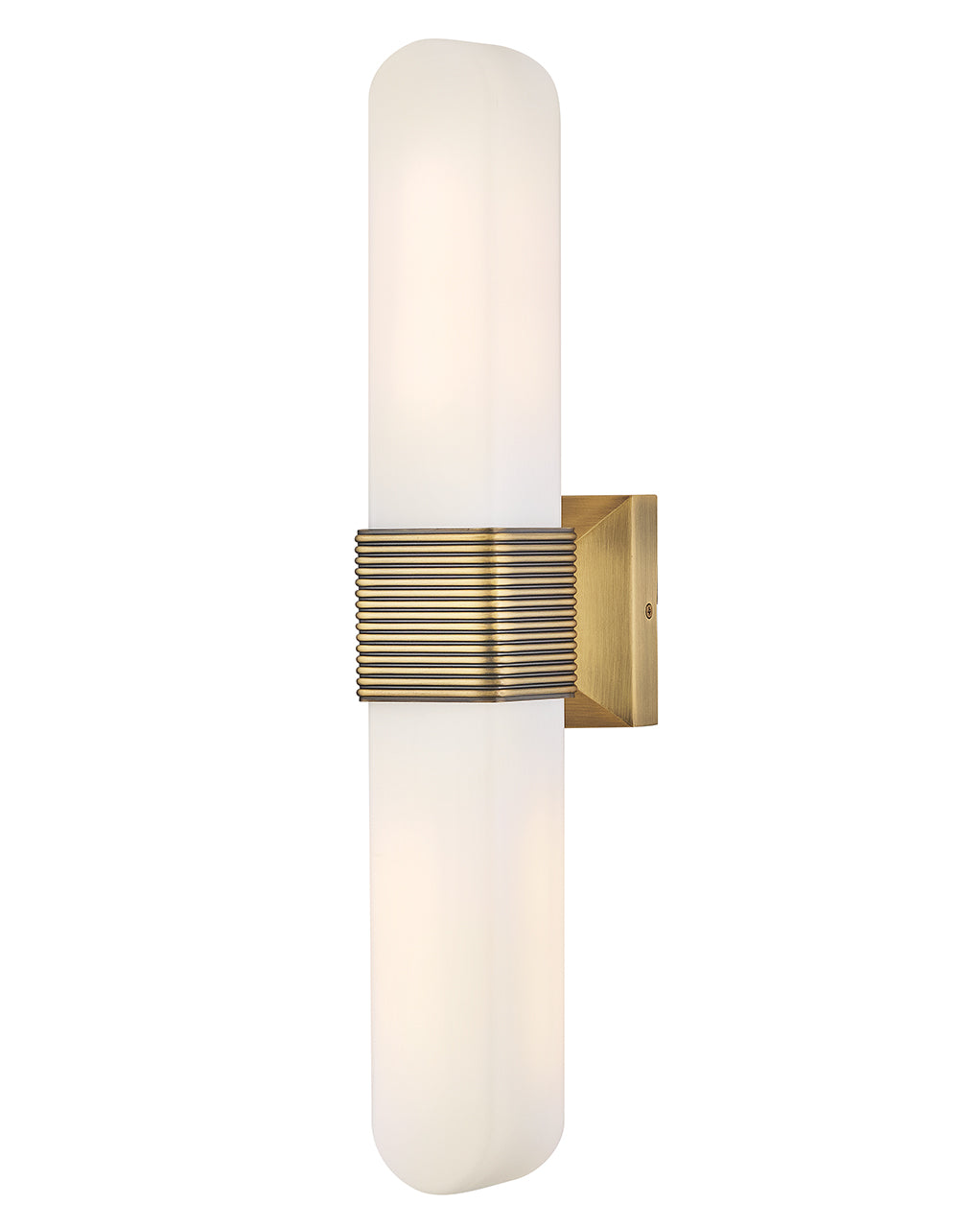 Hinkley Lighting Cotes Large LED Sconce in Lacquered Brass 55182LCB