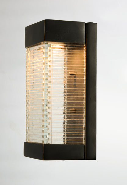 Maxim Stackhouse VX LED Outdoor Wall Sconce in Bronze 55222CLBZ