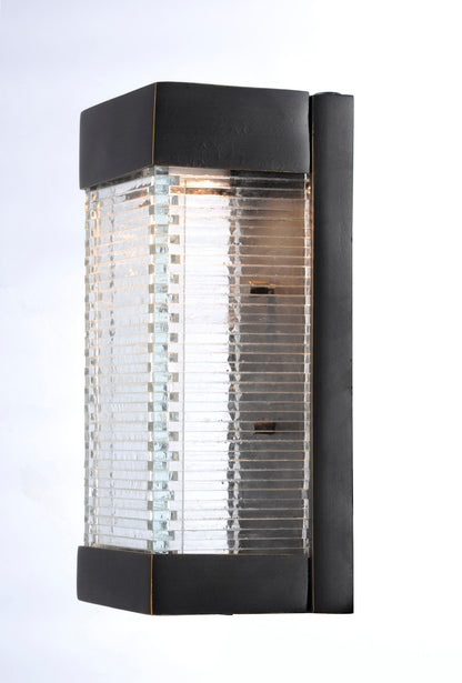 Maxim Stackhouse VX LED Outdoor Wall Sconce in Bronze 55222CLBZ