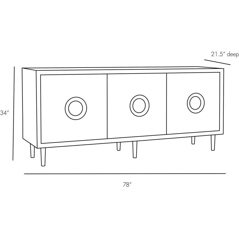 Arteriors Home Normandy Credenza 5528