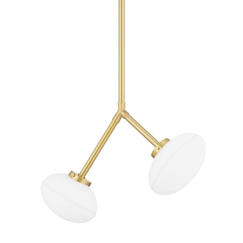 Hudson Valley Lighting Wagner Pendant in Aged Brass 5530-AGB