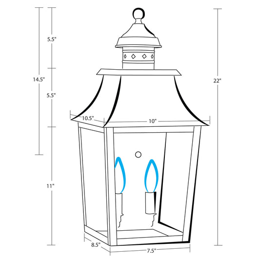 Northeast Lantern Sharon Wall 5541