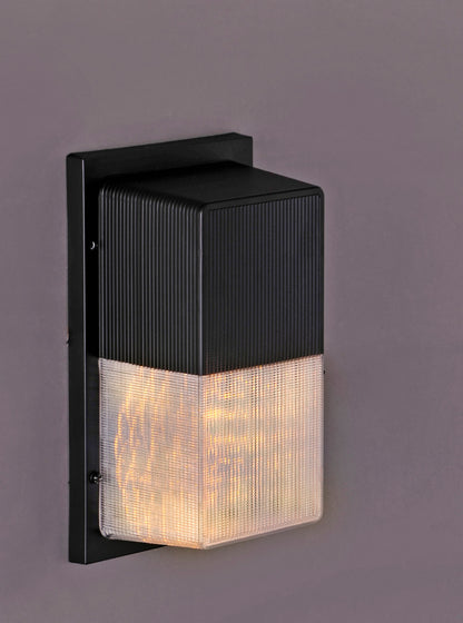 Maxim Wall Pak LED Wall Sconce in Black 55550CLBK