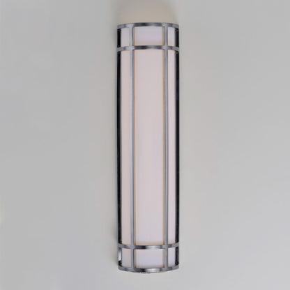 Maxim Moon Ray 24" LED Outdoor Wall Sconce in Satin Nickel 55575WTSN