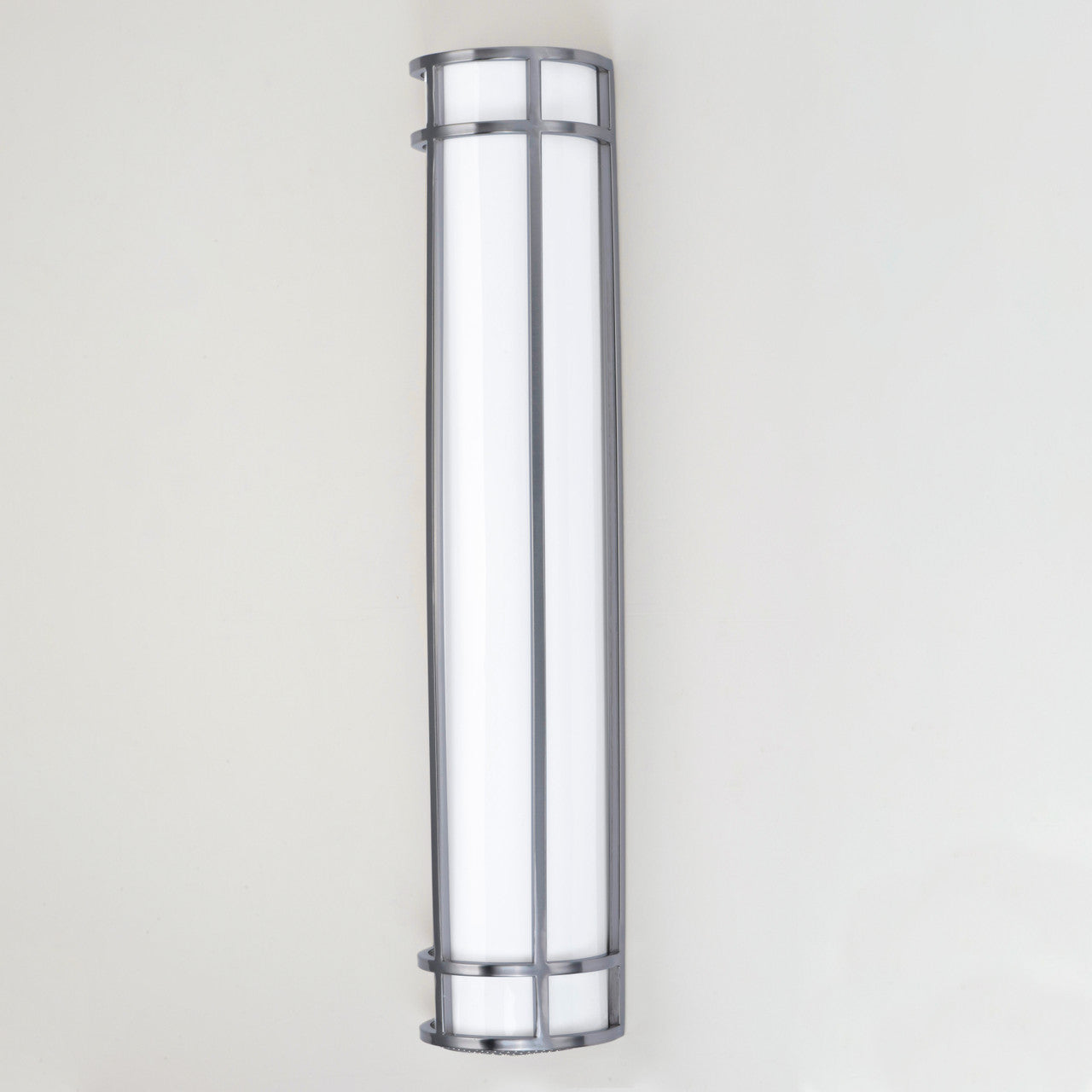 Maxim Moon Ray 30" LED Outdoor Wall Sconce in Satin Nickel 55577WTSN