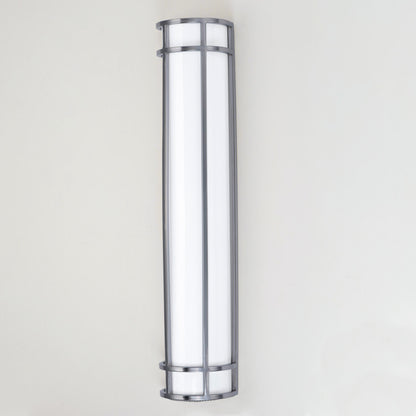 Maxim Moon Ray 30" LED Outdoor Wall Sconce in Satin Nickel 55577WTSN