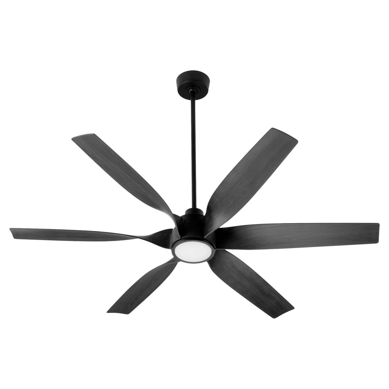 Quorum  Kimbo 60" 6 Blade Fan - Matte Black 55606-59