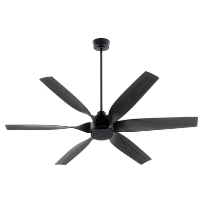 Quorum  Kimbo 60" 6 Blade Fan - Matte Black 55606-59