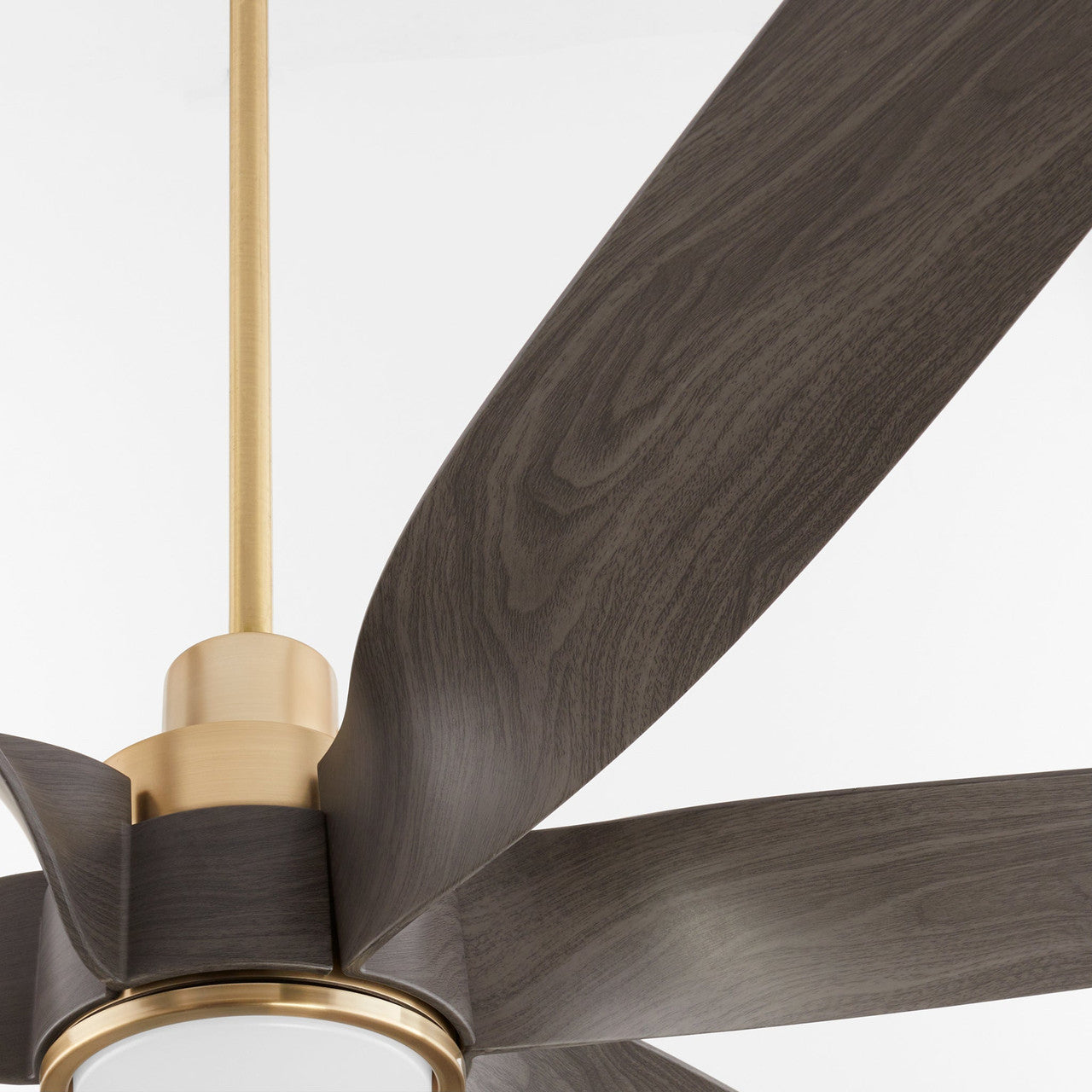 Quorum  Kimbo 60" 6 Blade Fan - Aged Brass 55606-80