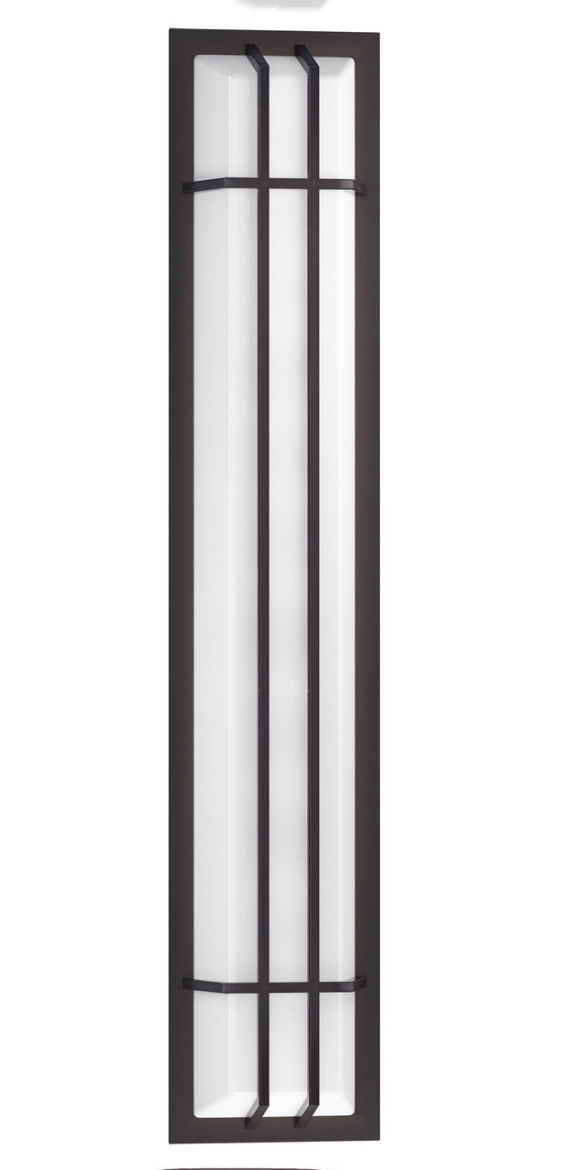 Maxim Trilogy 44" LED Outdoor Wall Sconce in Bronze 55689WTBZ