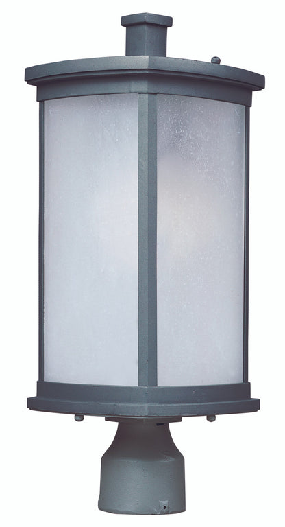 Maxim Terrace LED 1-Light Medium Outdoor Post in Platinum 55750FSPL