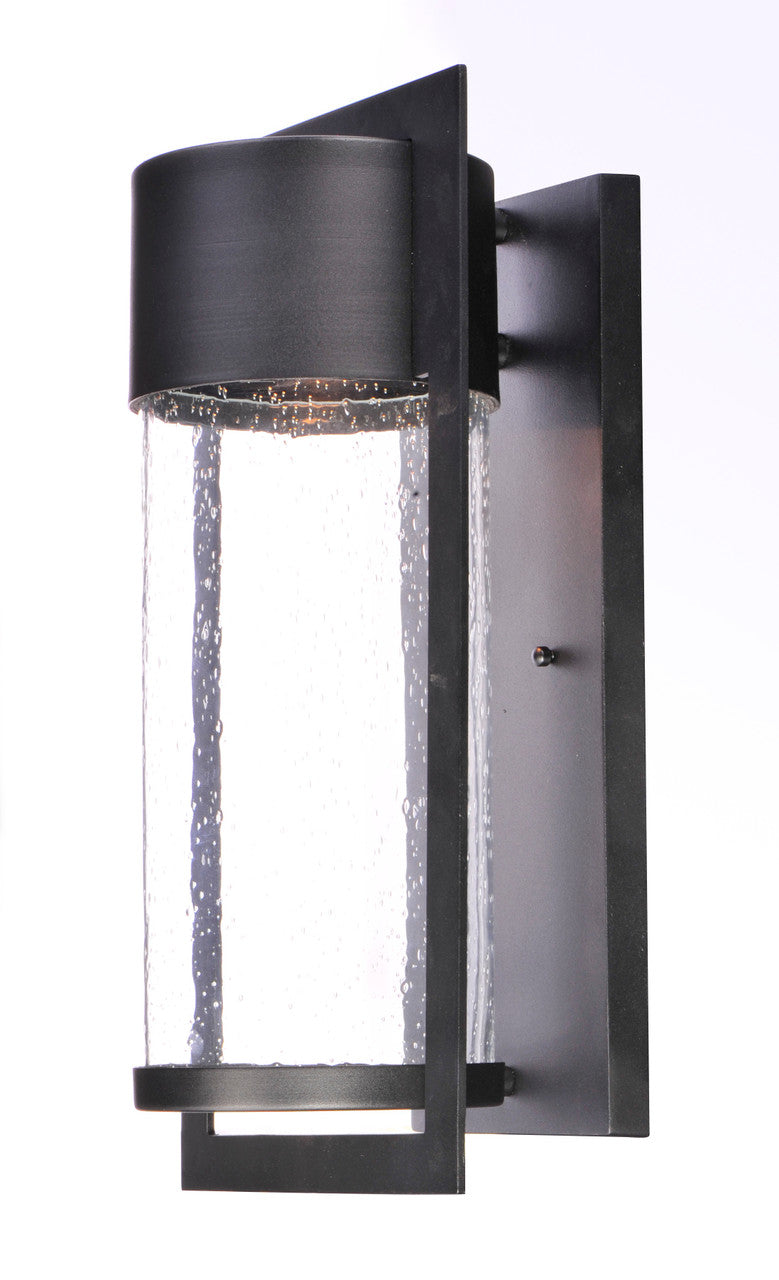 Maxim Focus LED Outdoor Wall Sconce in Black 55894BGBK