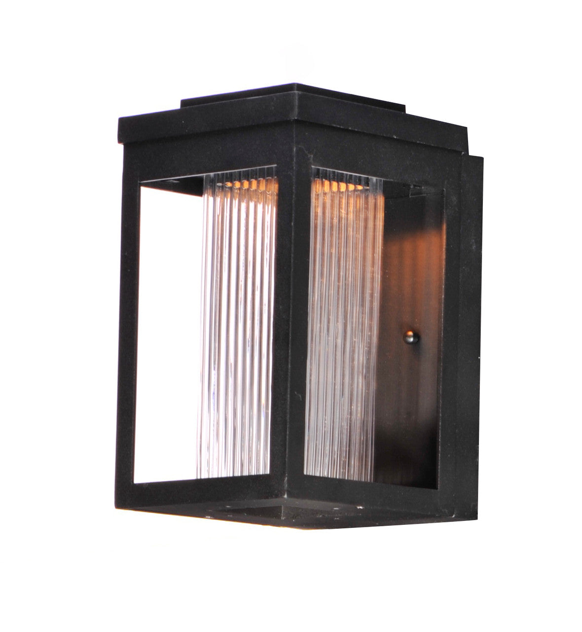 Maxim Salon Outdoor LED Wall Sconce in Black 55902CRBK