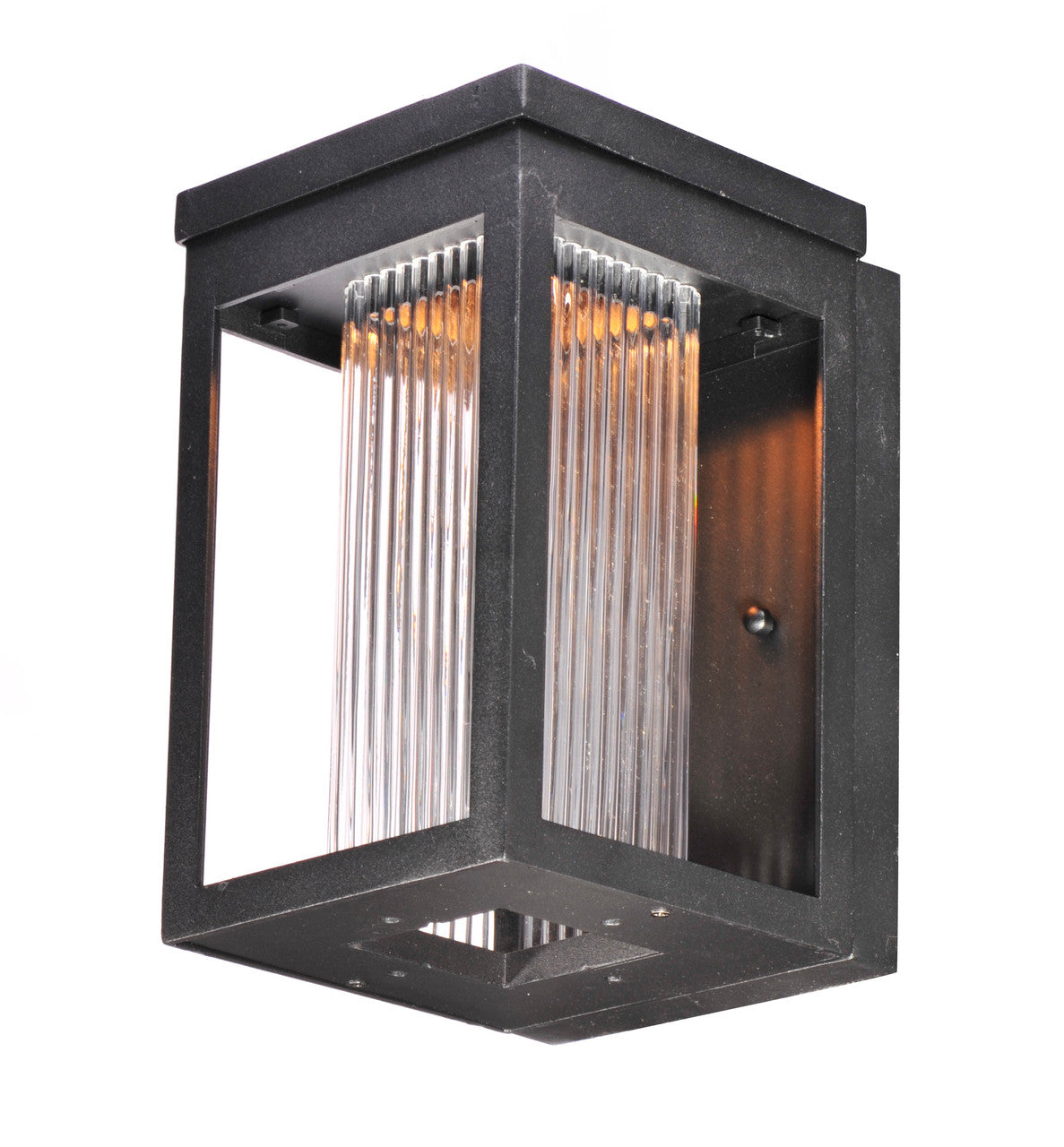 Maxim Salon Outdoor LED Wall Sconce in Black 55902CRBK