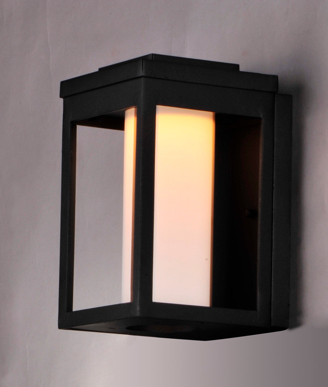 Maxim Salon Outdoor LED Wall Sconce in Black 55902SWBK