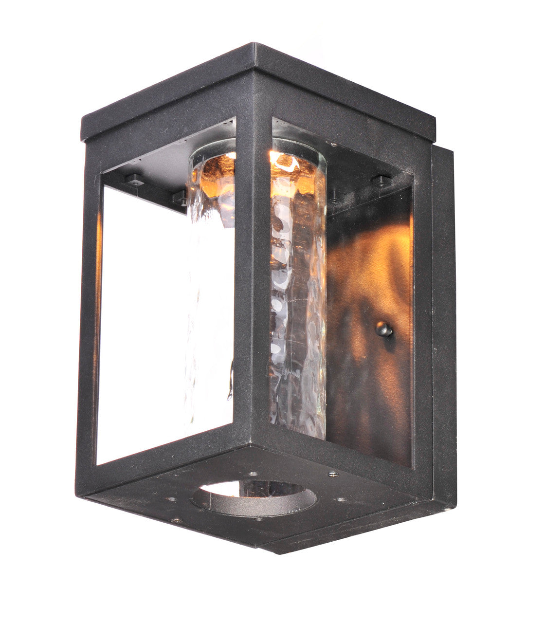 Maxim Salon Outdoor LED Wall Sconce in Black 55902WGBK