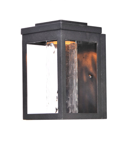 Maxim Salon Outdoor LED Wall Sconce in Black 55902WGBK