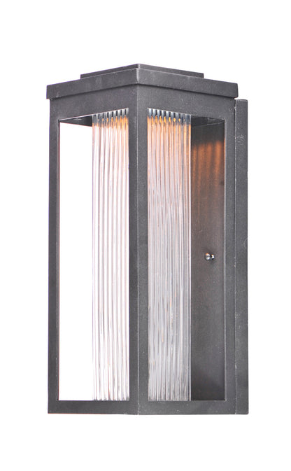 Maxim Salon Outdoor LED Wall Sconce in Black 55904CRBK