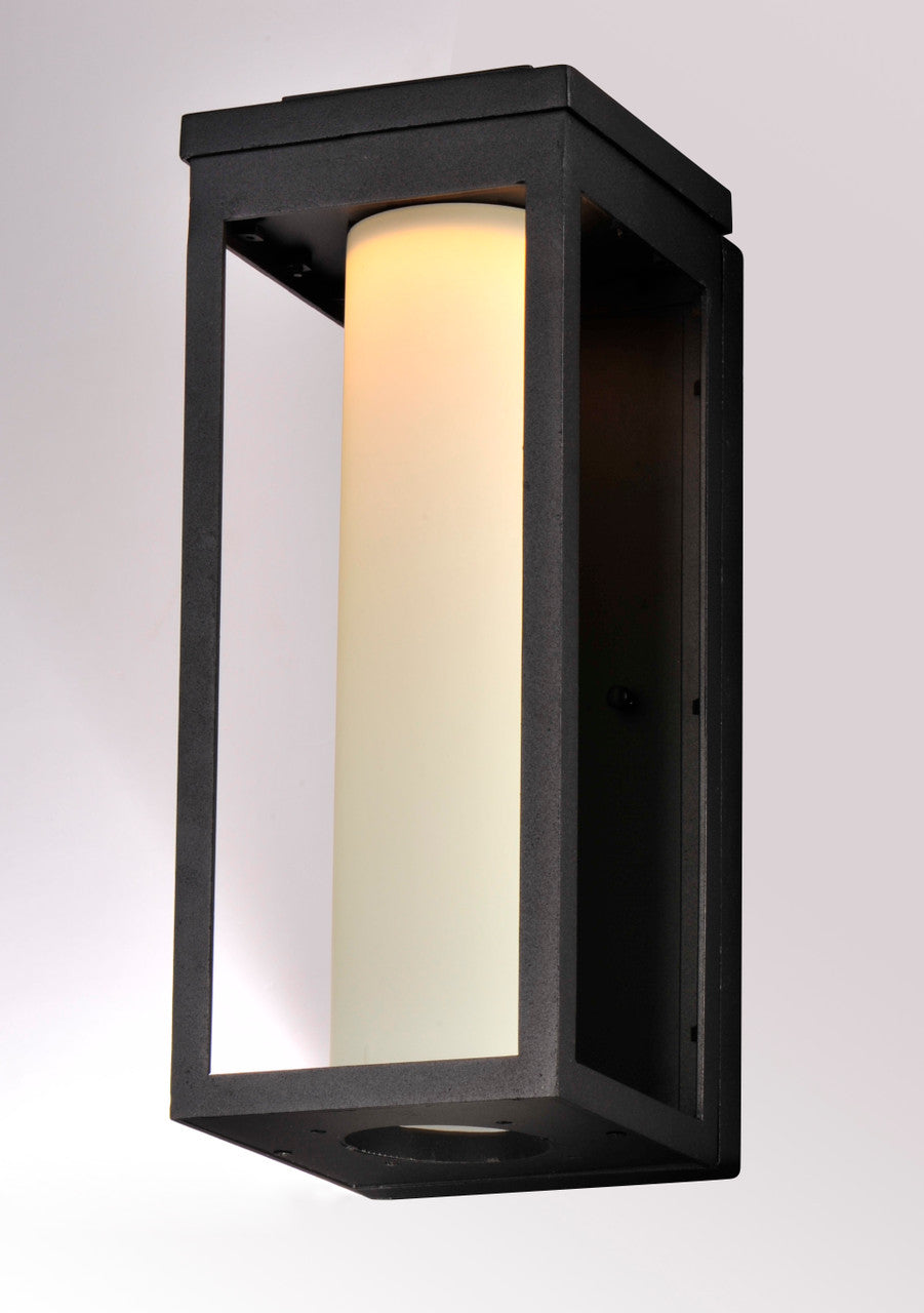 Maxim Salon Outdoor LED Wall Sconce in Black 55904SWBK