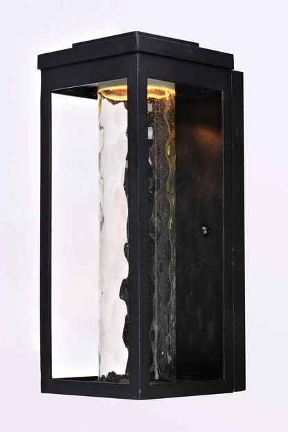 Maxim Salon Outdoor LED Wall Sconce in Black 55904WGBK