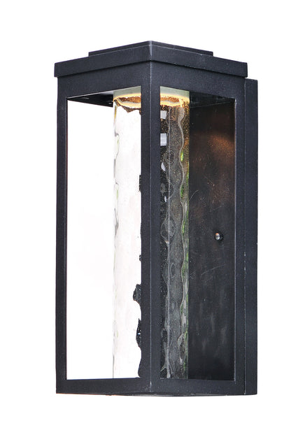 Maxim Salon Outdoor LED Wall Sconce in Black 55904WGBK