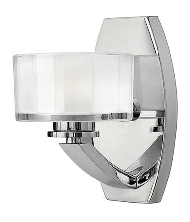 Hinkley Lighting Meridian Single Light Vanity Chrome Integrated LED Bulb(s) 5590CM-LED