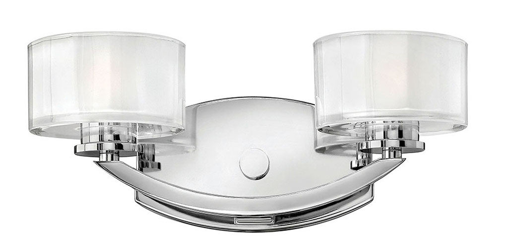 Hinkley Lighting Meridian Two Light Vanity Chrome Integrated LED Bulb(s) 5592CM-LED