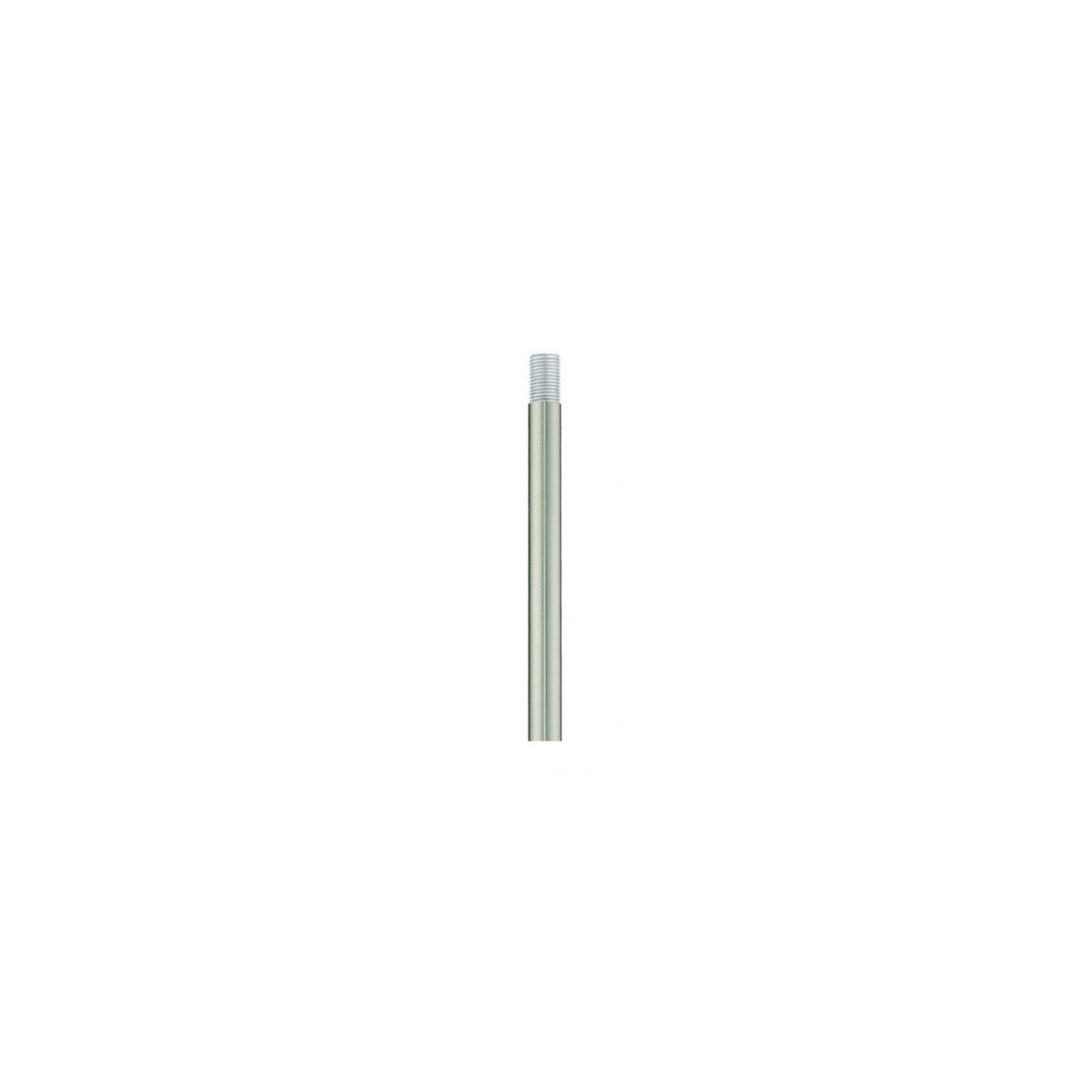 Livex Lighting Accessories Collection Brushed Nickel 12" Length Rod Extension Stem in Brushed Nickel 55999-91