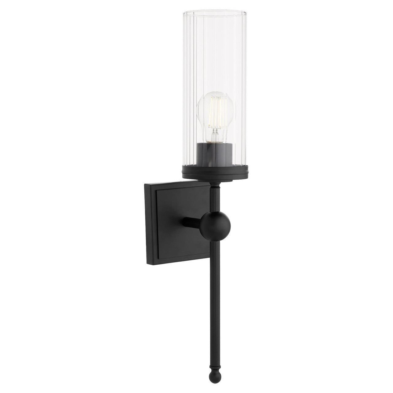 Quorum  Lee Boulevard 1 Light Vanity Wall Mount - Matte Black 560-1-59