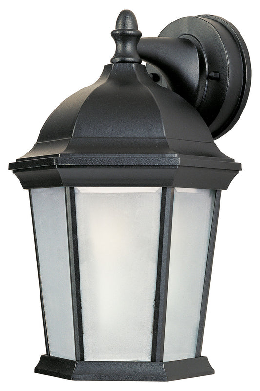 Maxim Builder Cast LED 1-Light Outdoor Wall Mount in Black 56024FTBK