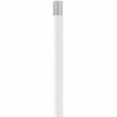 Livex Lighting Accessories Collection  Textured White 12" Length Rod Extension Rod in Textured White 56050-13