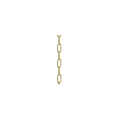 Livex Lighting Accessories Collection Polished Brass Standard Decorative Chain in Polished Brass 5607-02