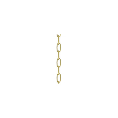 Livex Lighting Accessories Collection Polished Brass Standard Decorative Chain in Polished Brass 5607-02