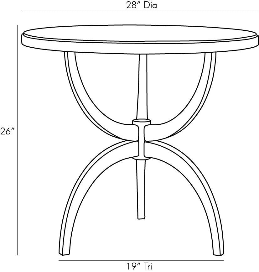 Arteriors Home Dorey End Table 5607