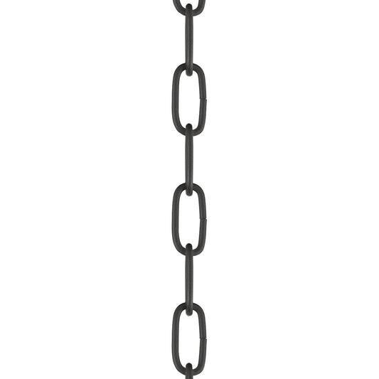 Livex Lighting Accessories Collection  Black 3' Heavy Duty Decorative Chain in Black 5608-04