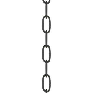 Livex Lighting Accessories Collection  Black 3' Heavy Duty Decorative Chain in Black 5608-04