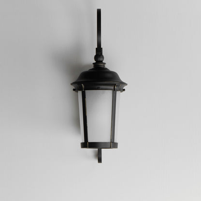 Maxim Dover LED 1-Light Outdoor Wall Lantern in Bronze 56093FSBZ