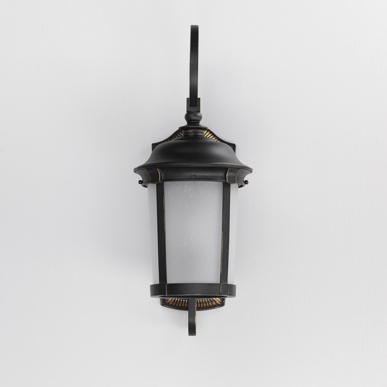 Maxim Dover LED 1-Light Outdoor Wall Lantern in Bronze 56094FSBZ