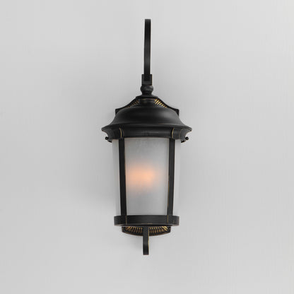 Maxim Dover LED 1-Light Outdoor Wall Lantern in Bronze 56094FSBZ