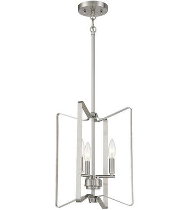 Craftmade Shayna Foyer 3  Light in Brushed Polished Nickel 56133-BNK