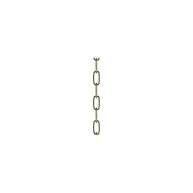 Livex Lighting Accessories Collection Antique Brass Heavy Duty Decorative Chain in Antique Brass 56139-01