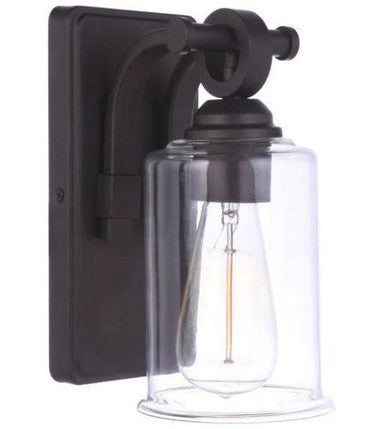 Craftmade Romero Wall Sconce 1  Light  Espresso in Espresso 56401-ESP